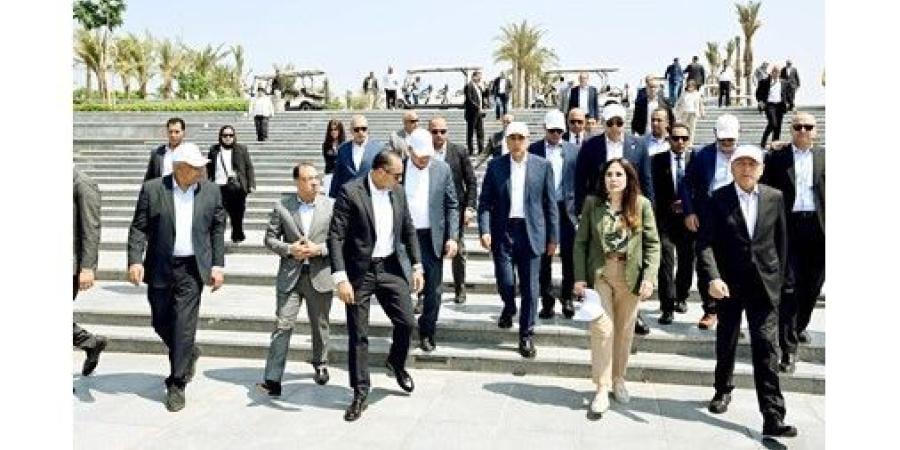 مدبولي: «حدائق تلال الفسطاط» نموذج للتحول الحضاري الشامل - بوابة الزهراء