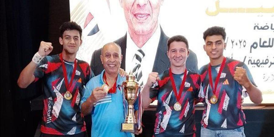 شباب دنديط يتوج بطلا للجمهورية ويحصد ذهبية تنس الطاولة بالإسكندرية - بوابة الزهراء