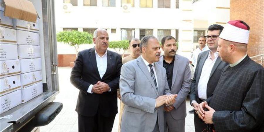 محافظ الشرقية يشهد تسلم 2 طن لحوم من صكوك الأضاحي - بوابة الزهراء